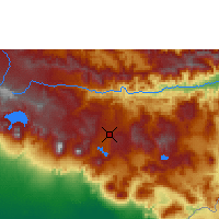 Nearby Forecast Locations - Guatemala - Map